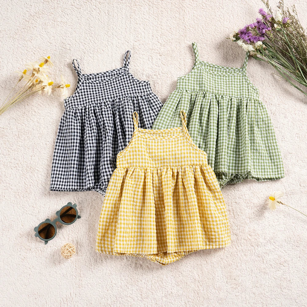 Kids Summer Romper Dress