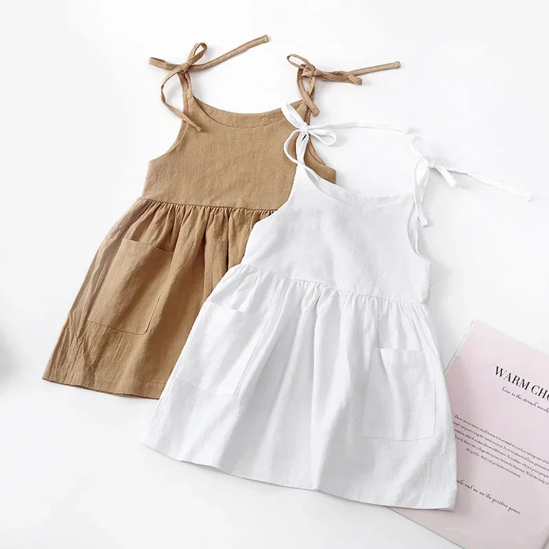 Kids Sleeveless Summer Dress