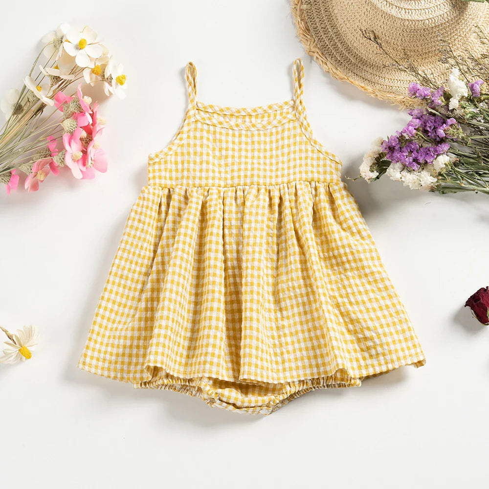 Kids Summer Romper Dress